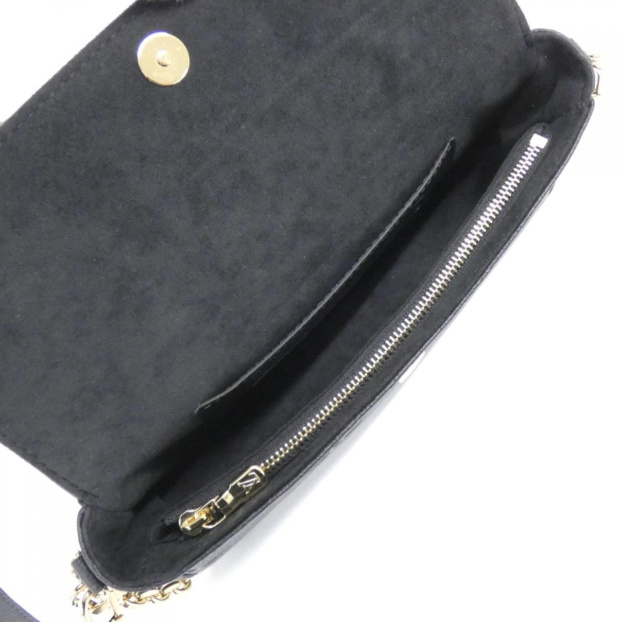 ルイヴィトン モノグラム アンプラント ウォレット オン チェーン ショルダーバッグ