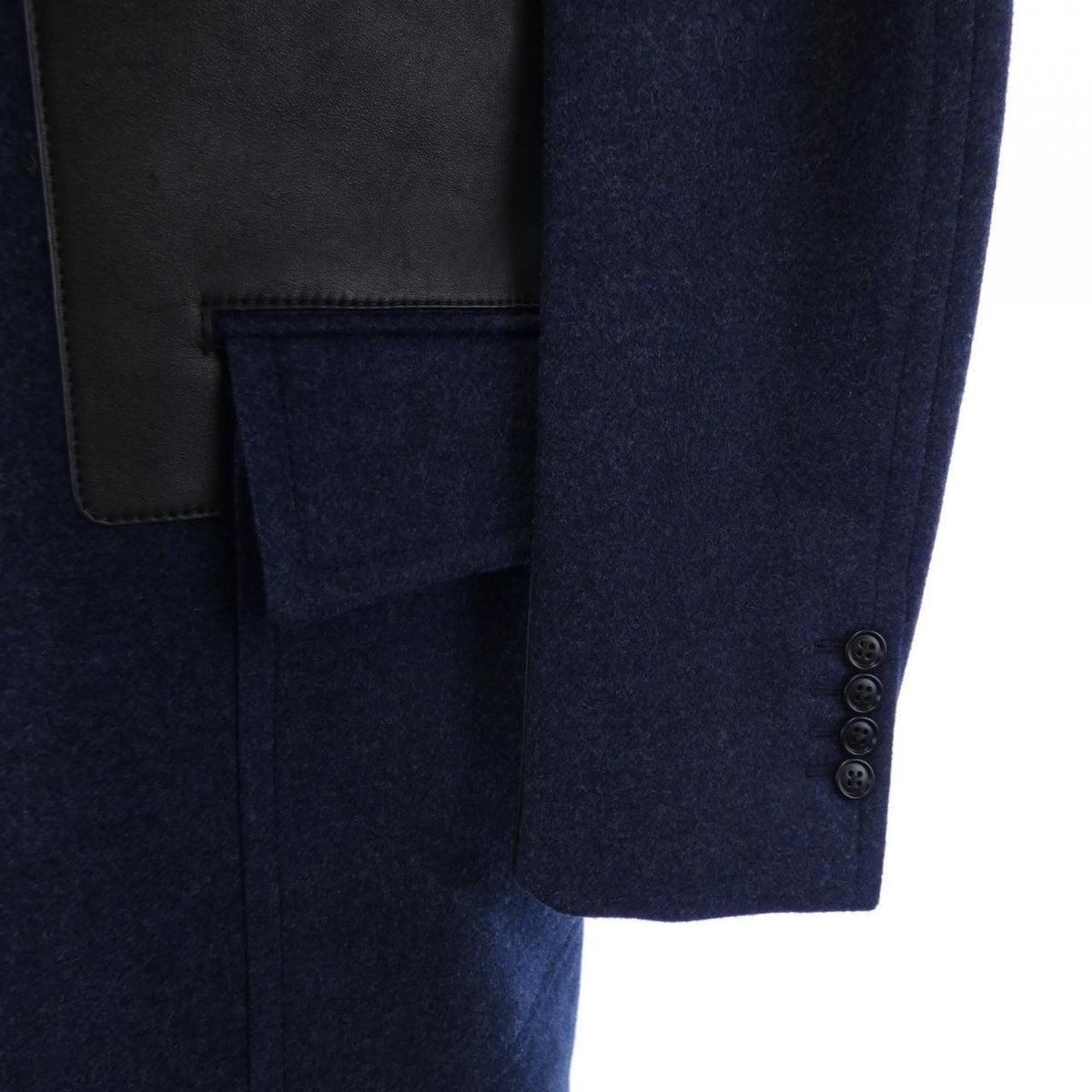 エルメス カシミヤ混コート46 コート