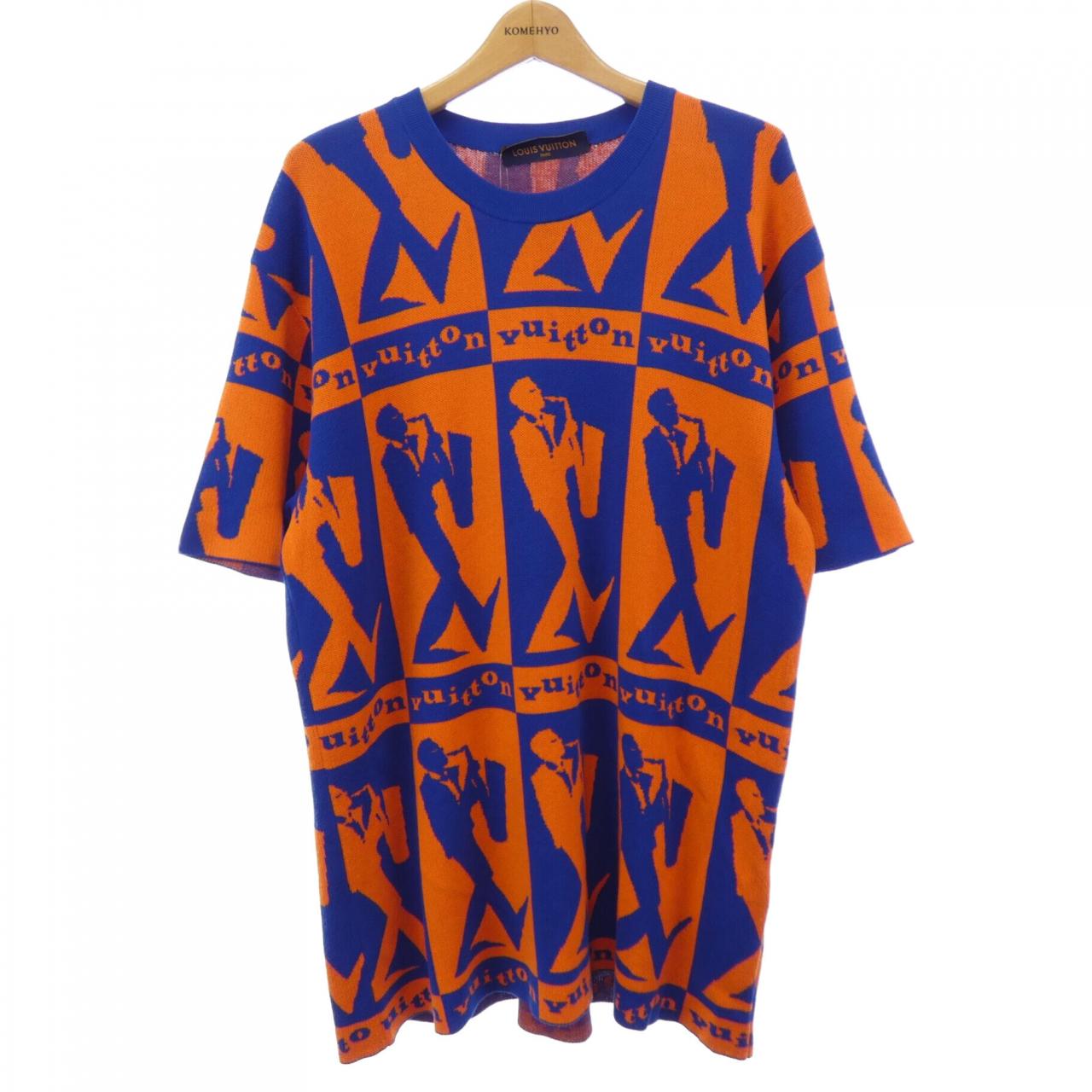 ルイヴィトン LV Jazz Flyer Short Sleeve Knitwear ニット