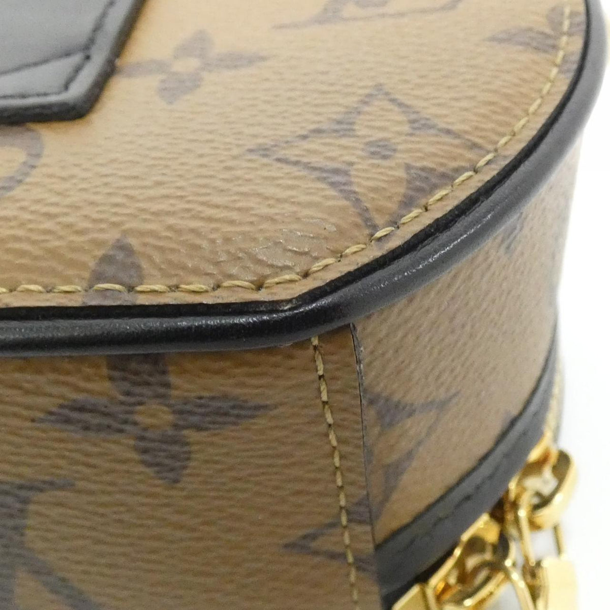 ルイヴィトン モノグラム リバース Mini Boite Chapeau ショルダーバッグ