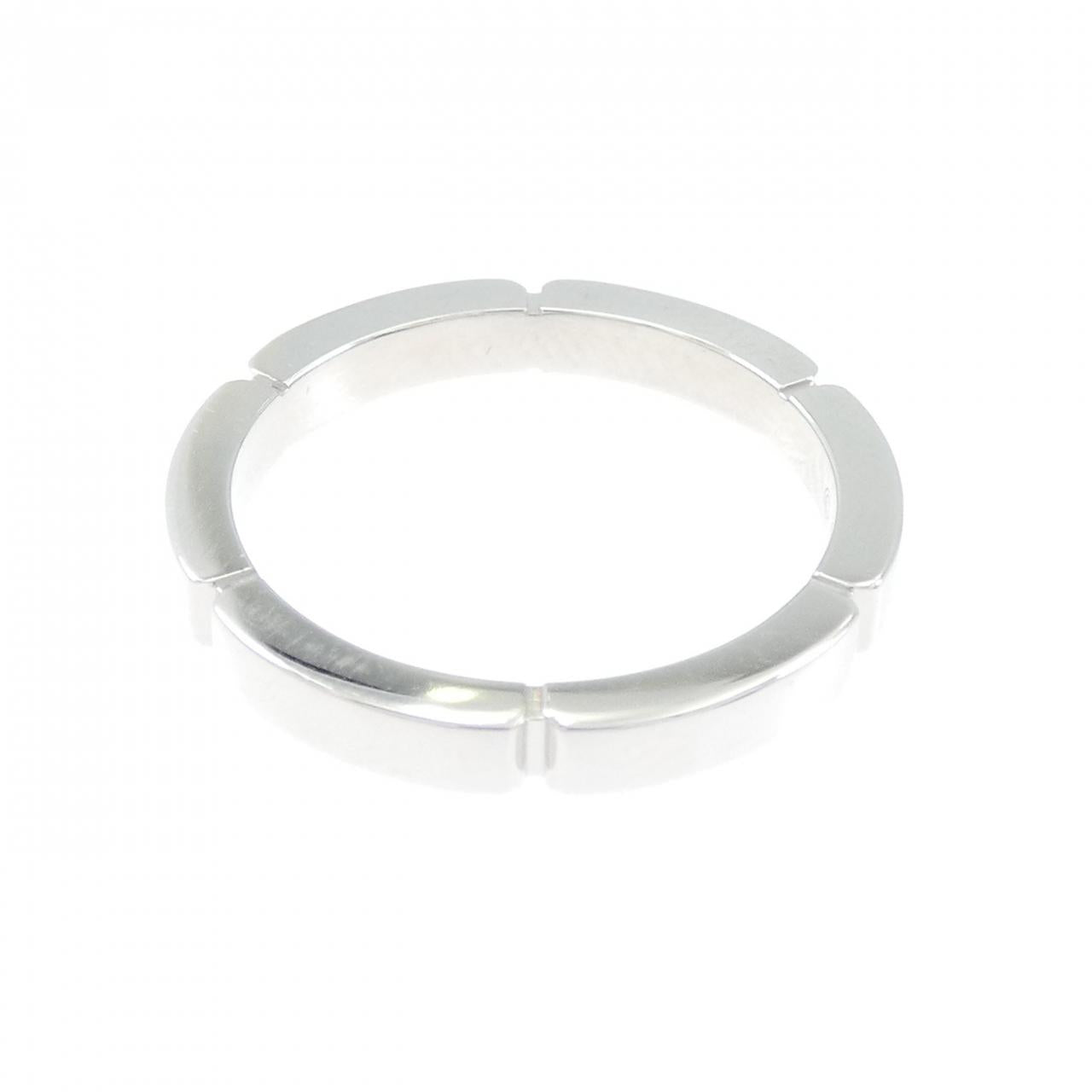 カルティエ マイヨンパンテール 750ホワイトゴールド ダイヤモンド リング 8号