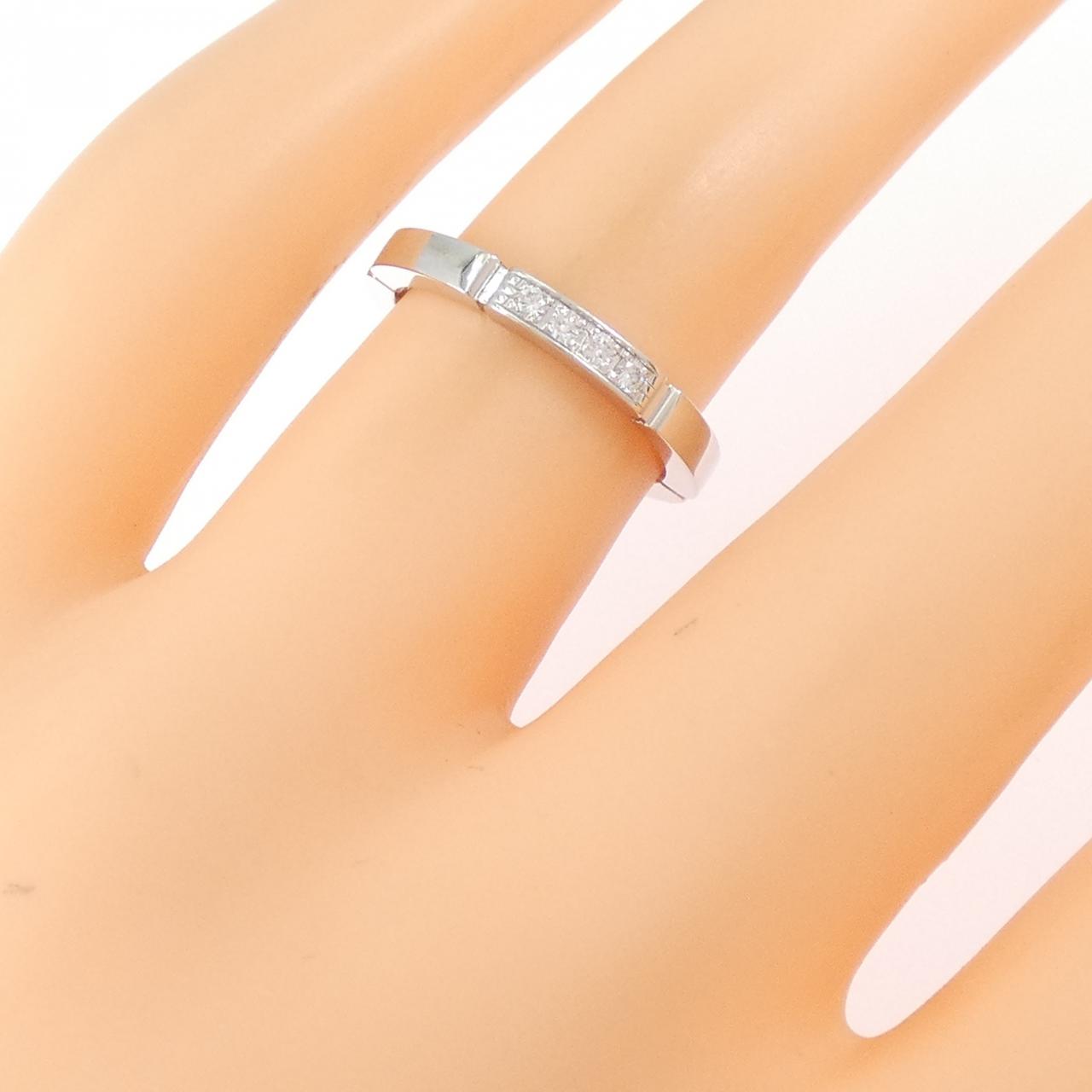 カルティエ マイヨンパンテール 750ホワイトゴールド ダイヤモンド リング 8号