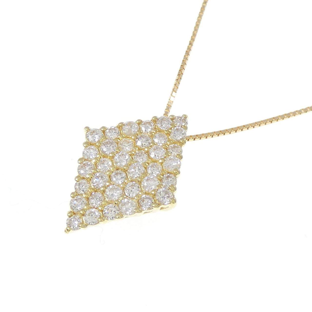 Au750ダイヤモンドネックレス