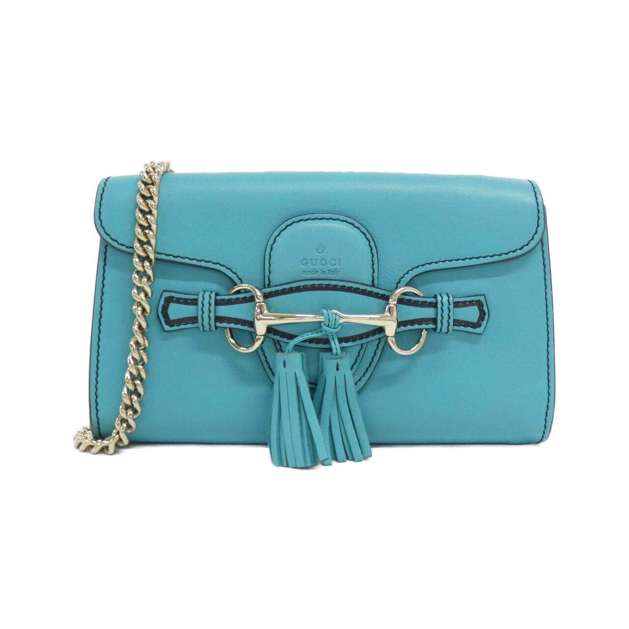 グッチ レザーショルダーバッグ