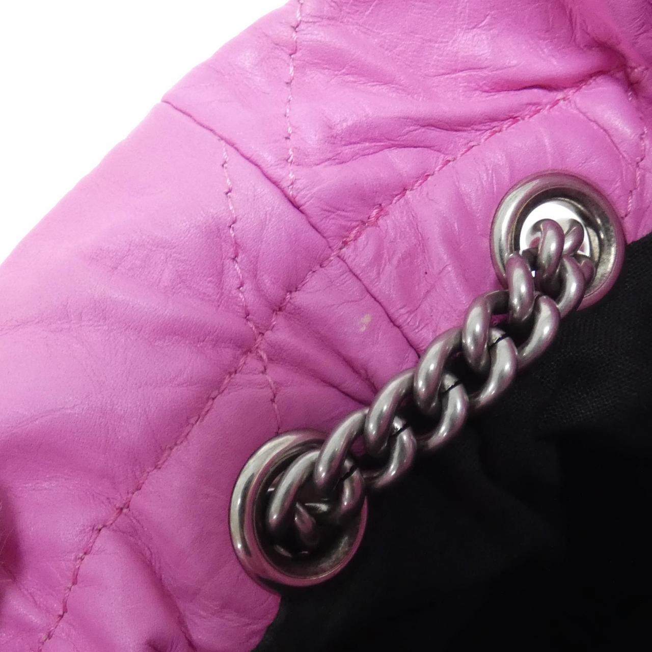 バレンシアガ クラッシュXS レザーショルダーバッグ