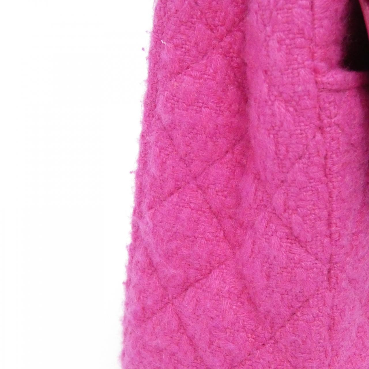 シャネル カシミヤツイードショルダーバッグ