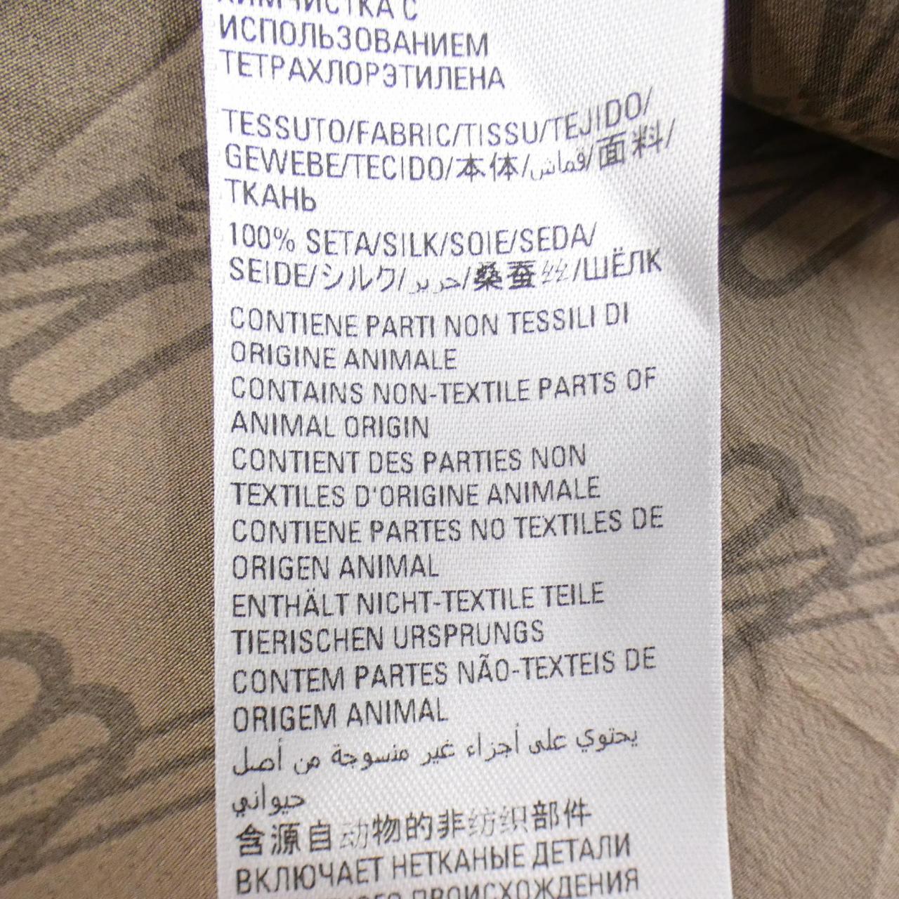 バレンシアガ HOMEWEAR シルクシャツ