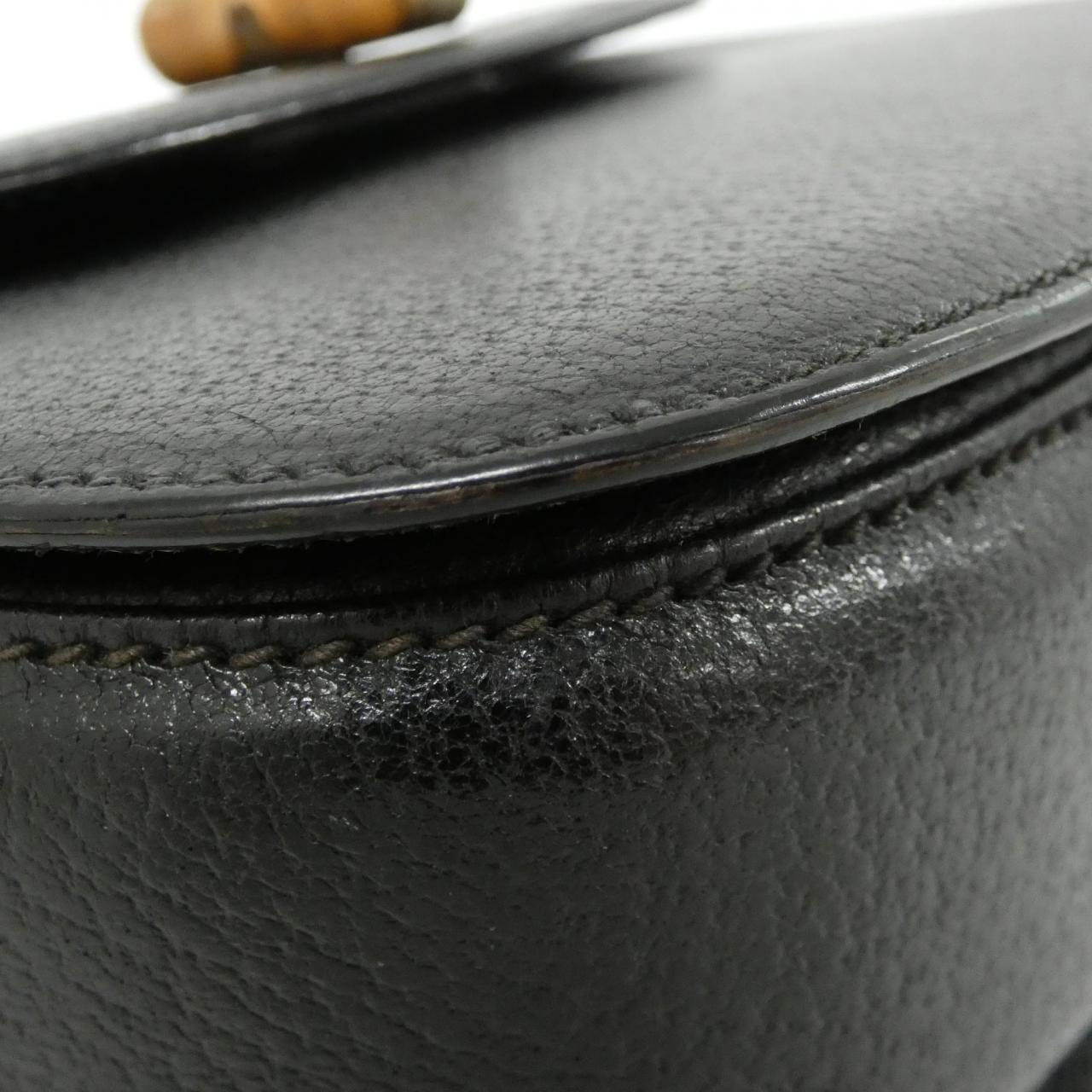 グッチ レザーショルダーバッグ