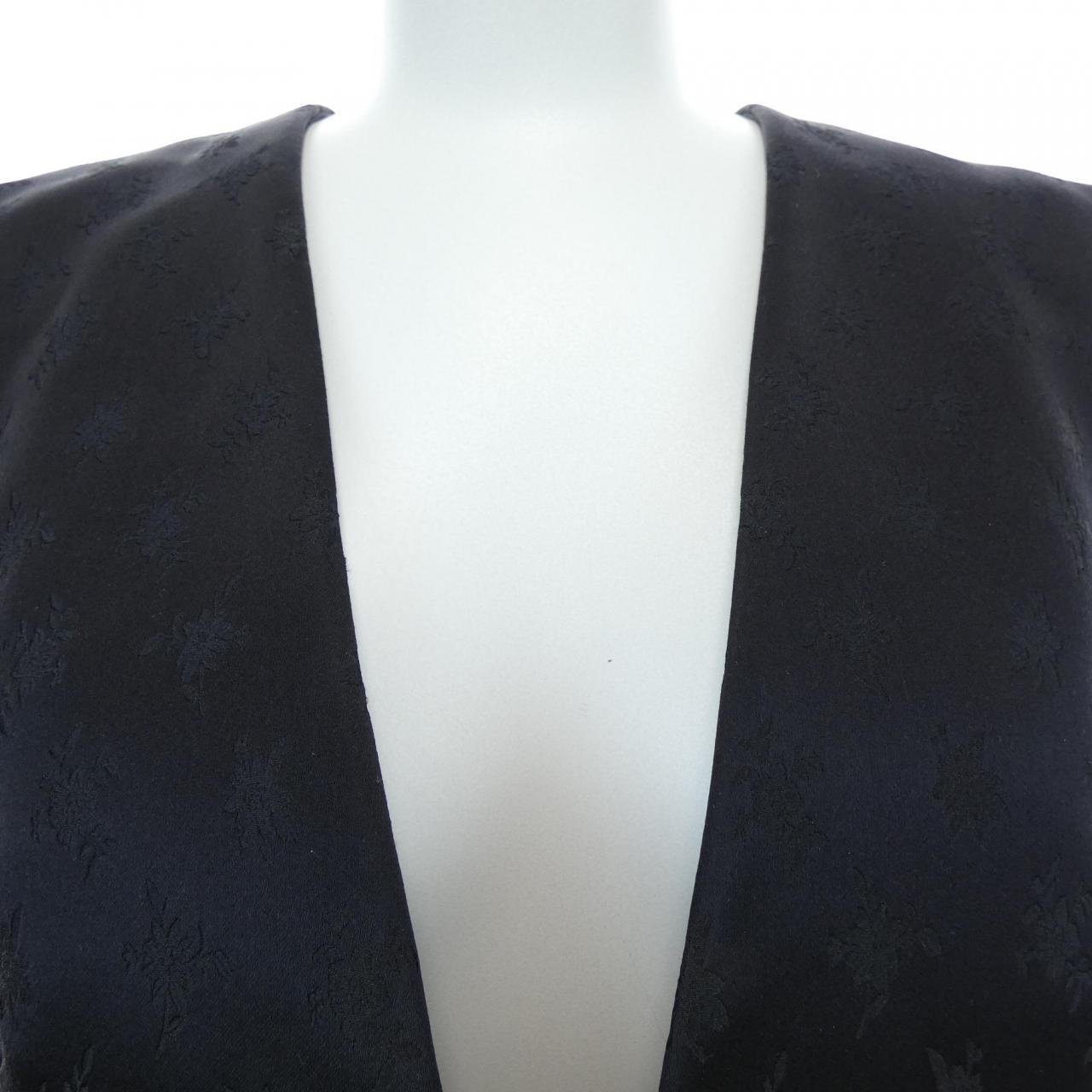 ルイヴィトン Mixed Material Floral Sleeve ロングベスト