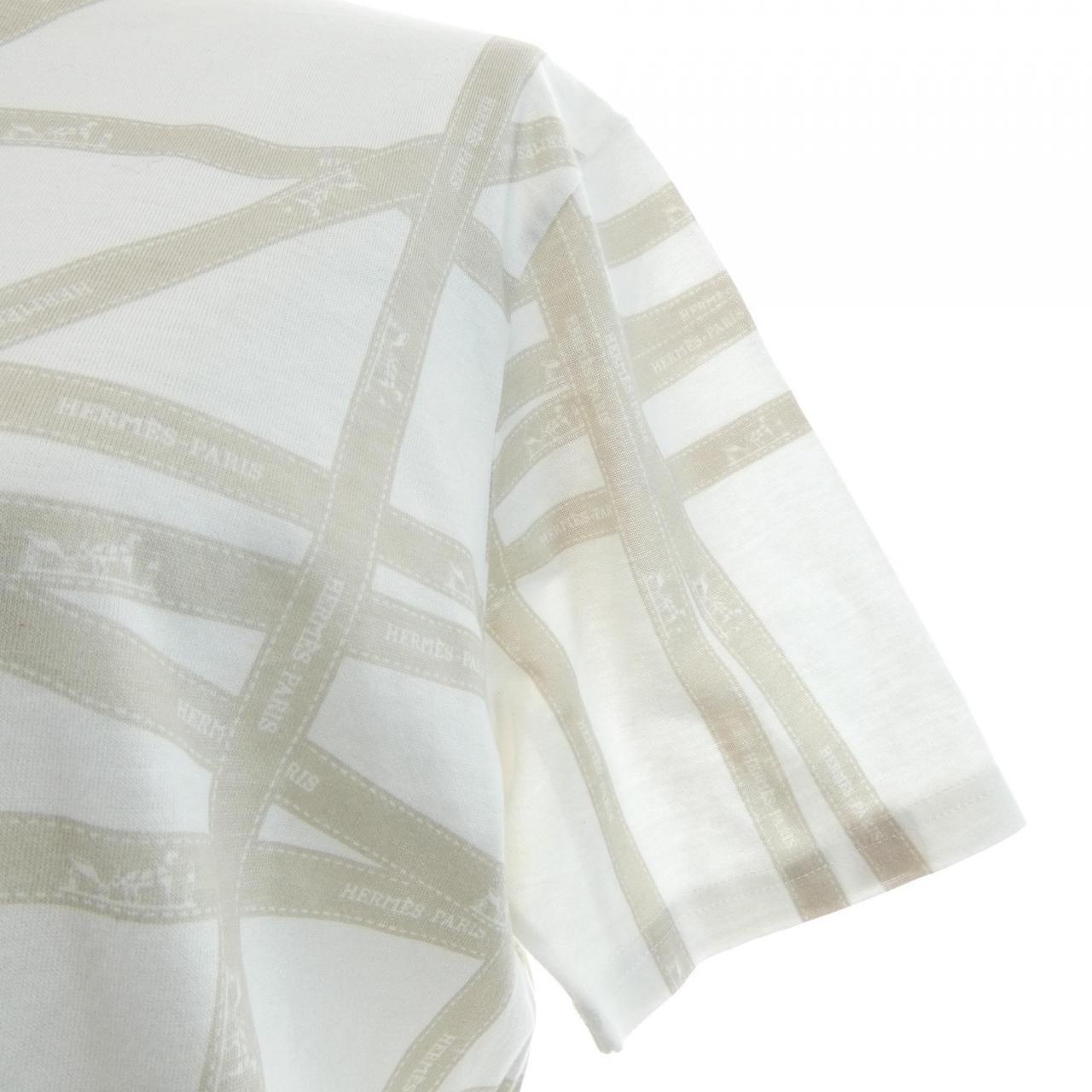 エルメス ボリュデュック コットン Tシャツ