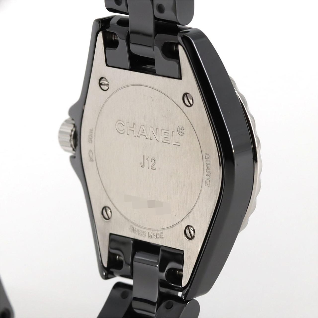 シャネル J12 セラミック クォーツ腕時計