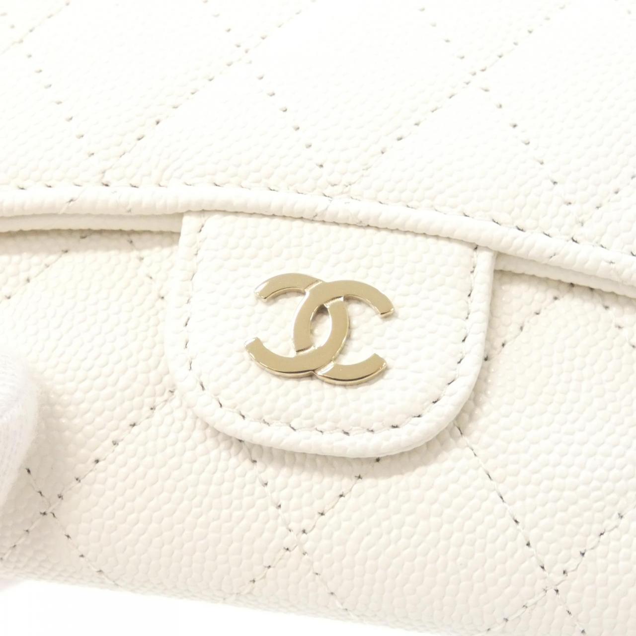 シャネル タイムレスクラシック レザー財布