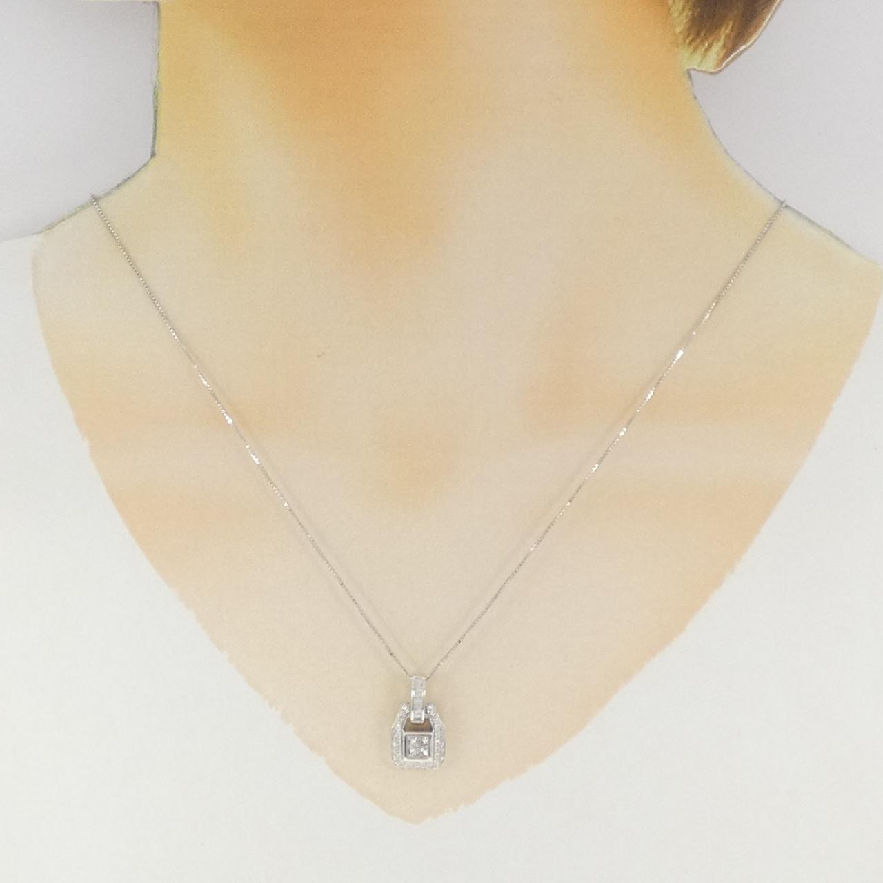 Au750ダイヤモンドネックレス