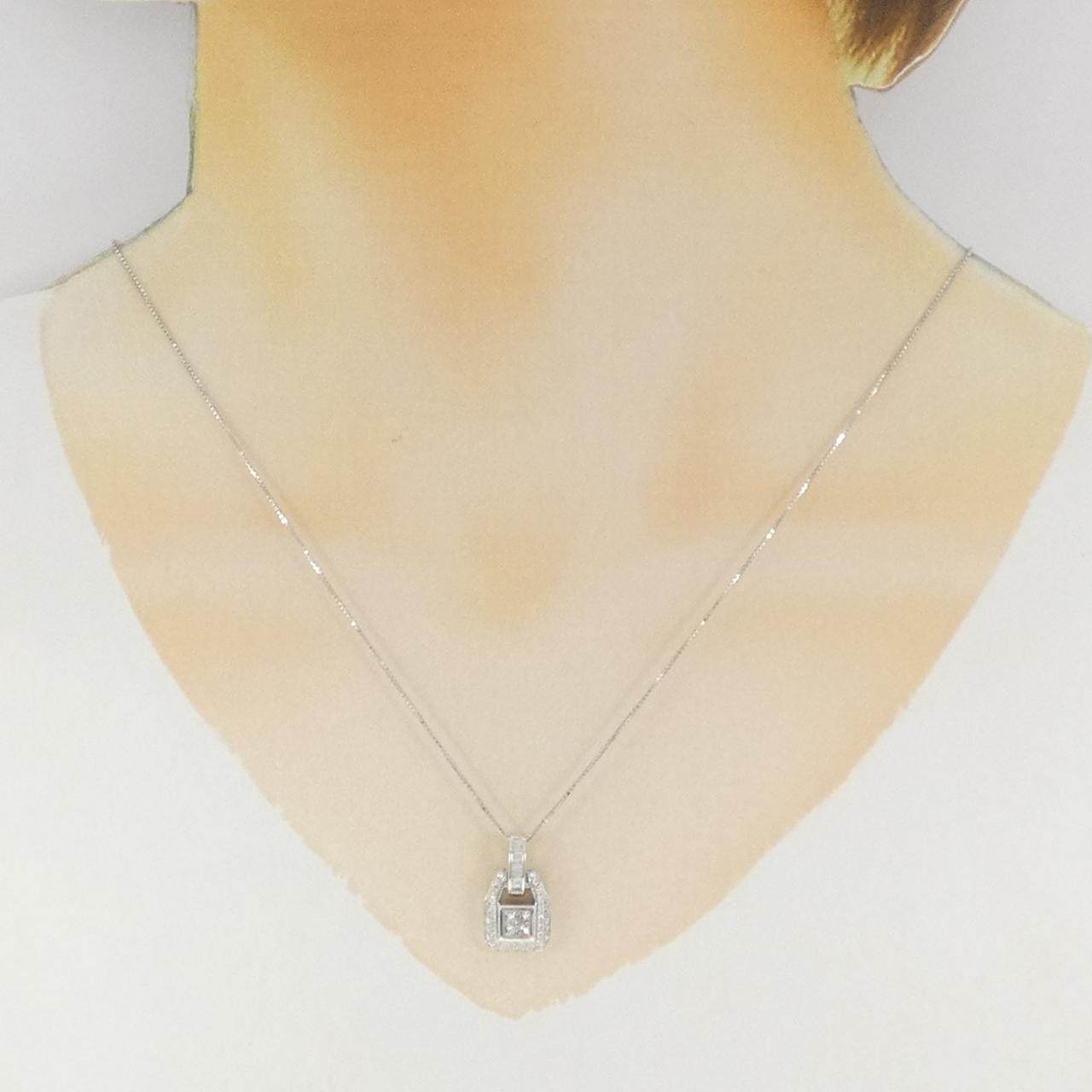 Au750ダイヤモンドネックレス