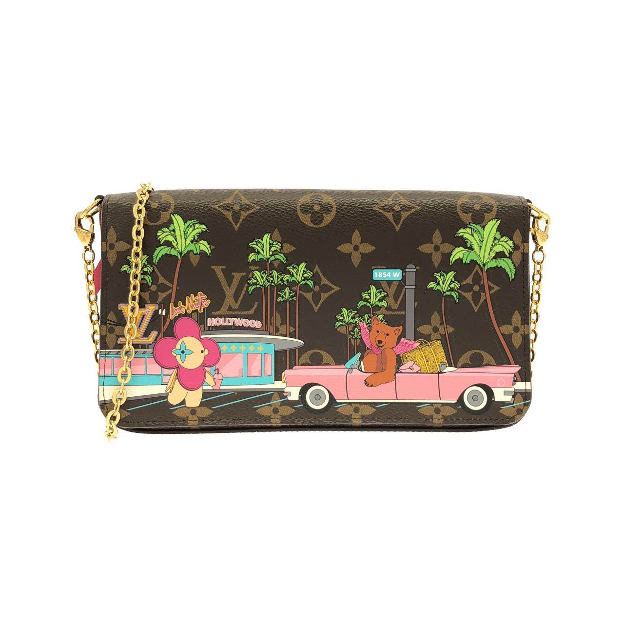 ルイヴィトン ポシェットフェリシー モノグラム ショルダーバッグ
