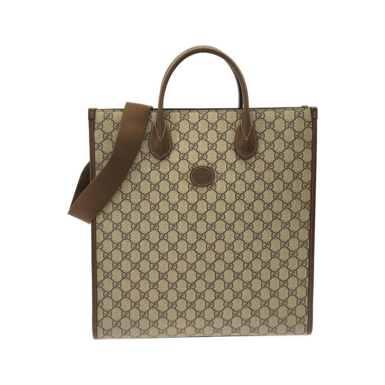 グッチ GGスプリームキャンバス トートバッグ