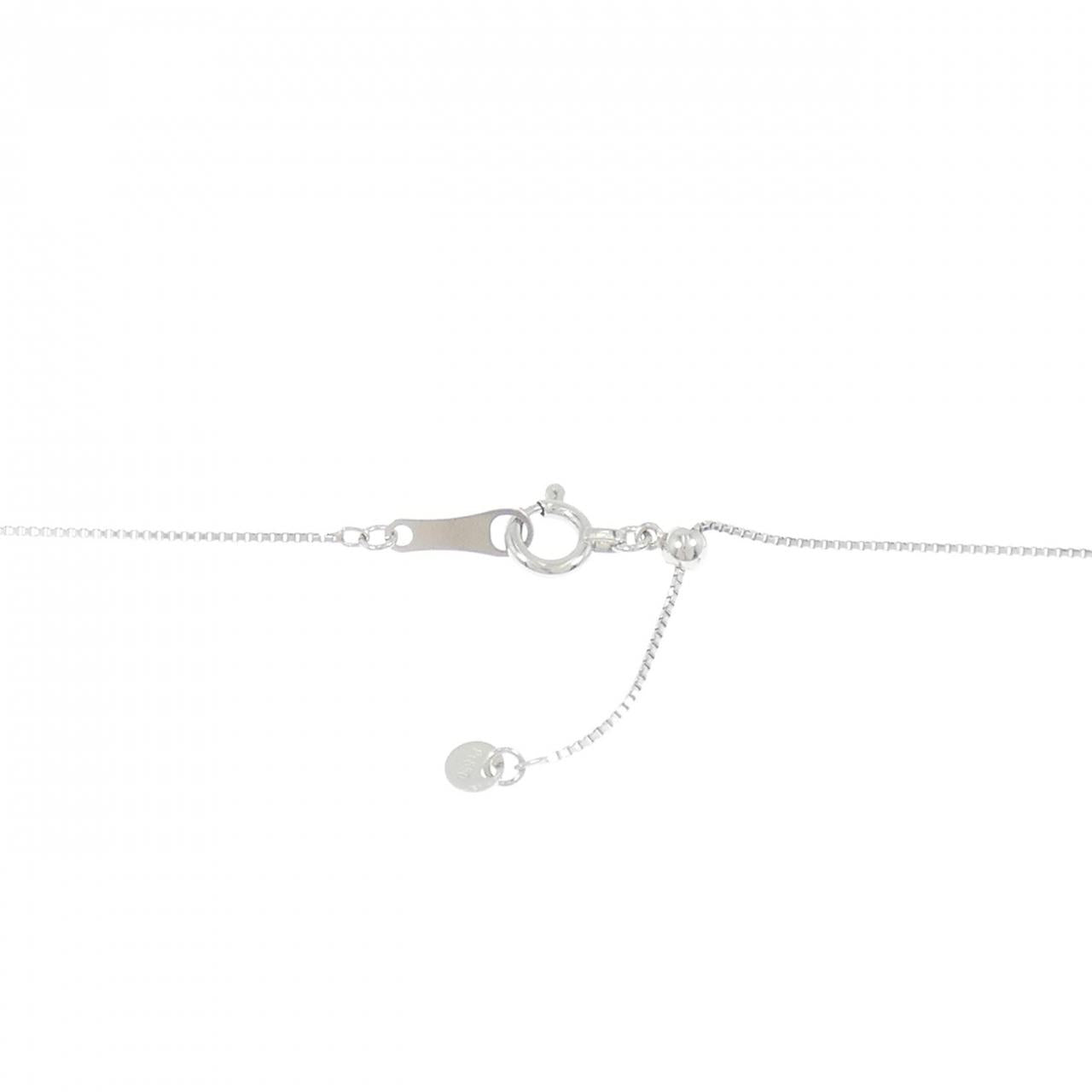 プラチナ ルビー ダイヤモンド ネックレス 0.50CT