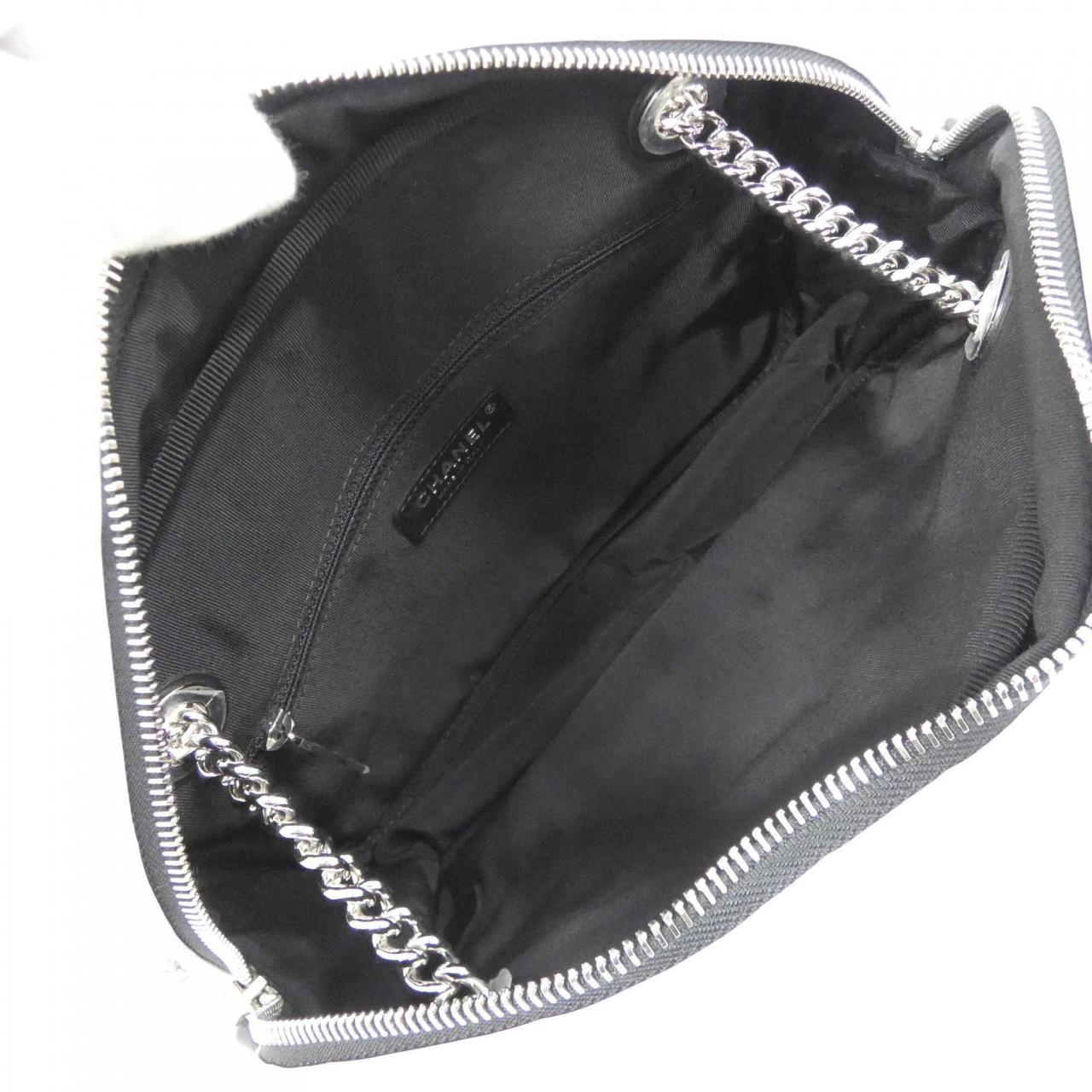 シャネル PVC カーフ ショルダーバッグ