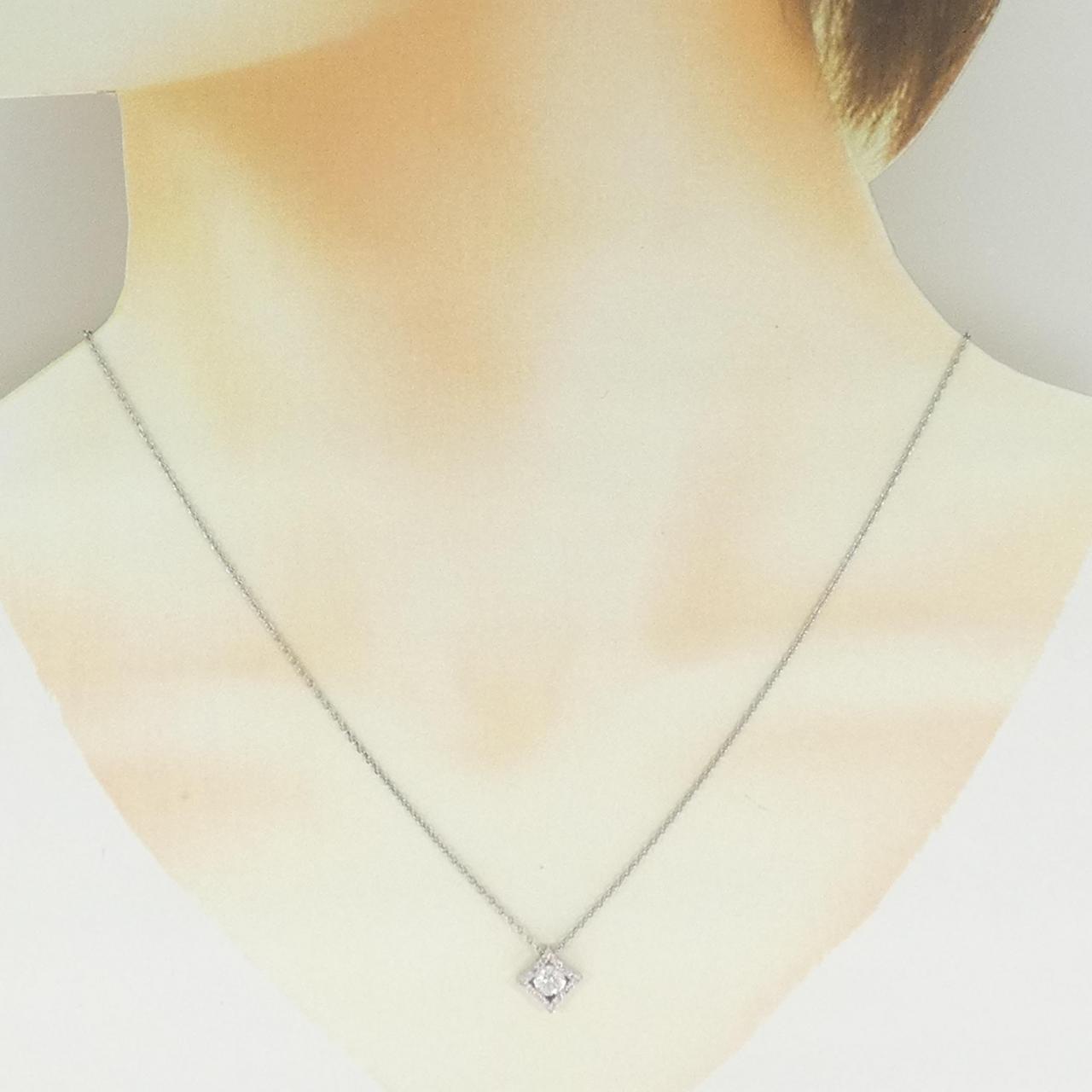Pt900 Pt850 ダイヤモンドネックレス
