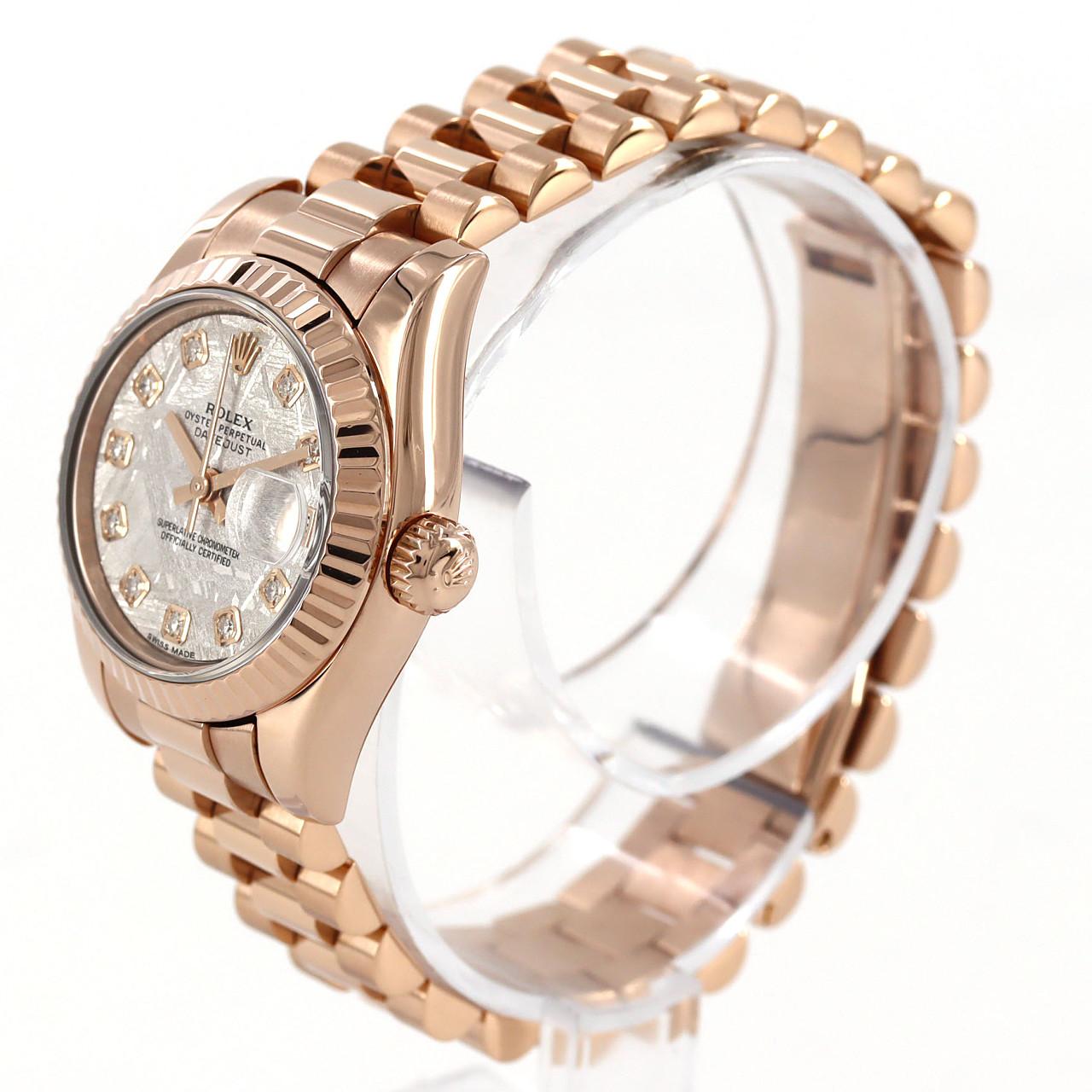 ロレックス デイトジャスト ピンクゴールド 自動巻
