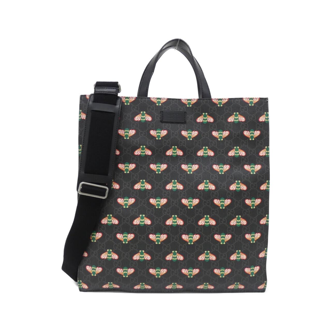グッチ GGスプリームキャンバス トートバッグ