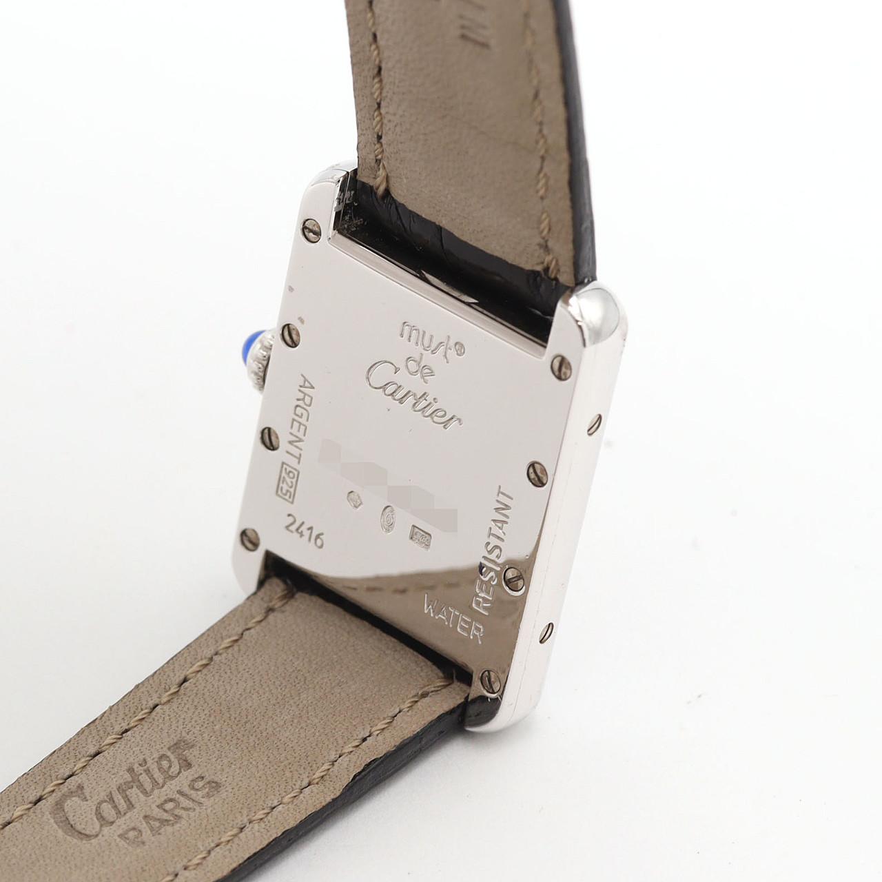 カルティエ マストタンク シルバー 腕時計