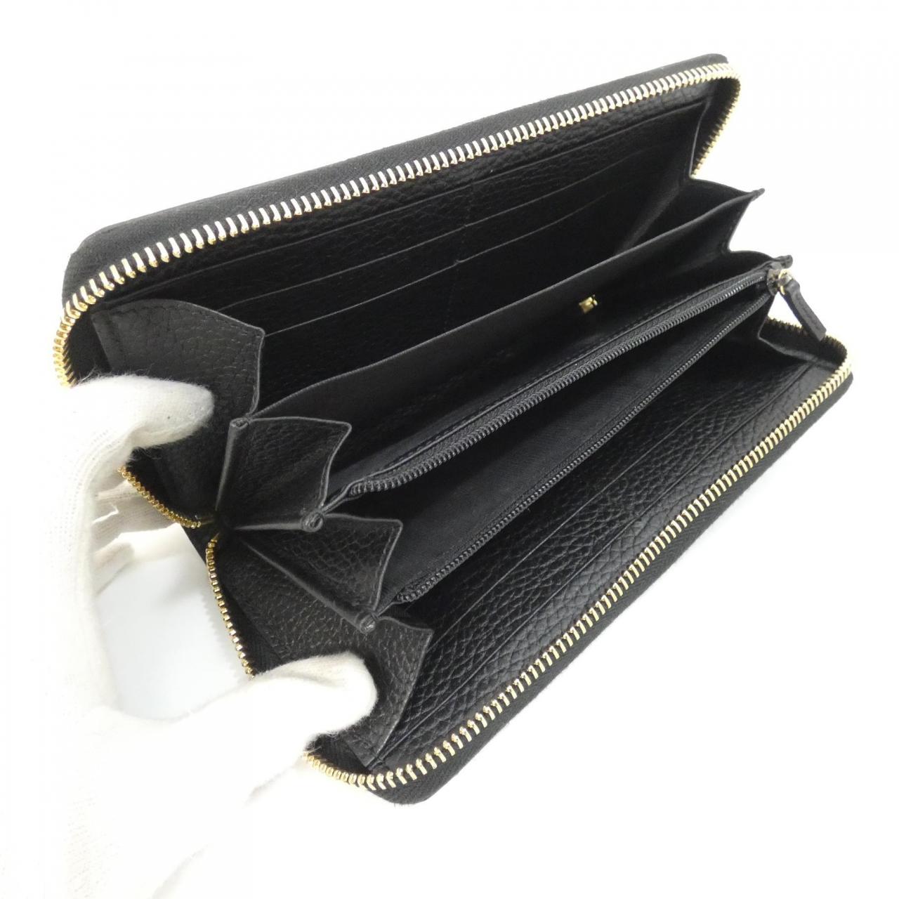 グッチ プチマーモント レザー長財布