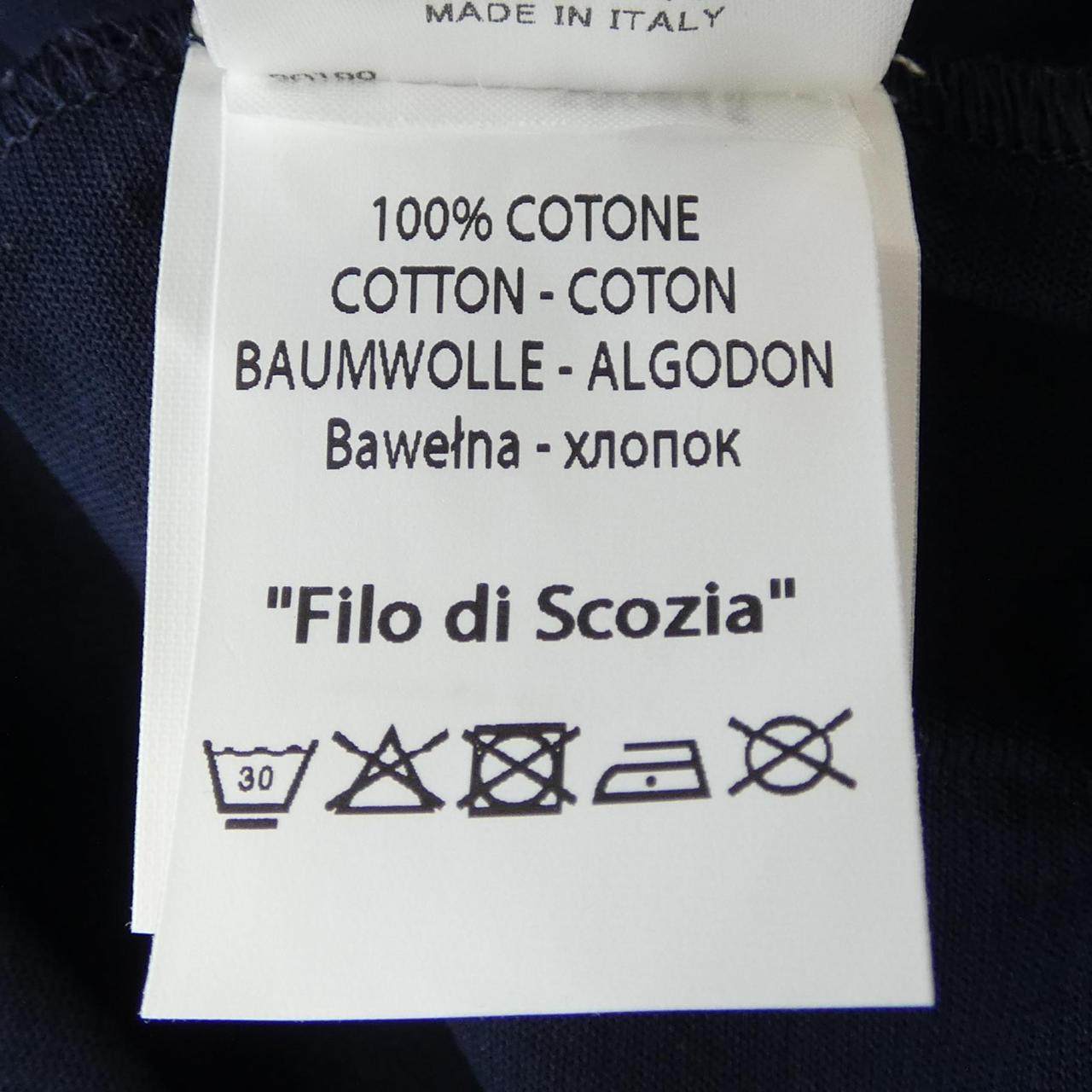 LORENZONI コットンTシャツ