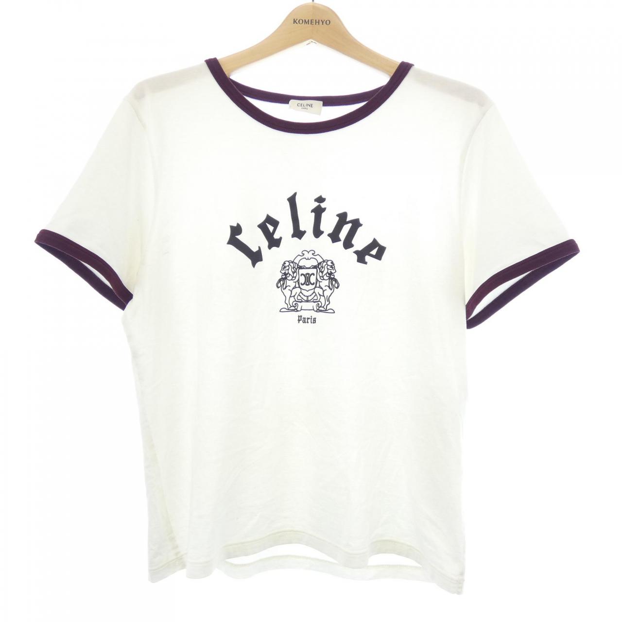 セリーヌ コットンTシャツ