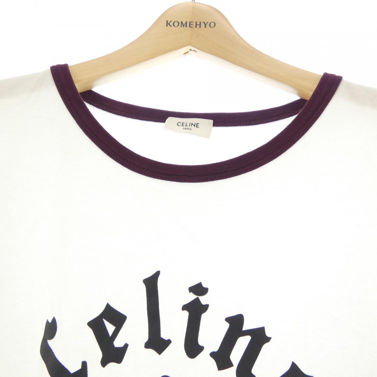セリーヌ コットンTシャツ
