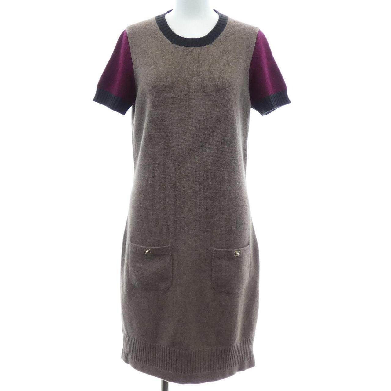 シャネル カシミヤワンピース