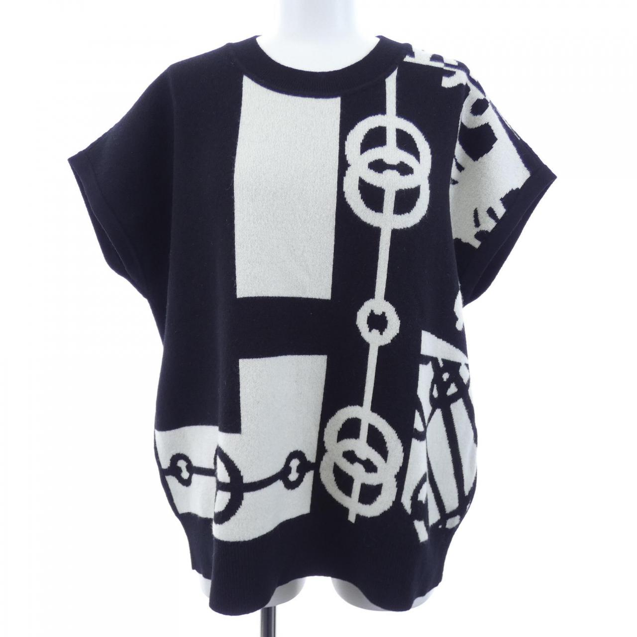 エルメス CLIQUETIS カシミヤベスト