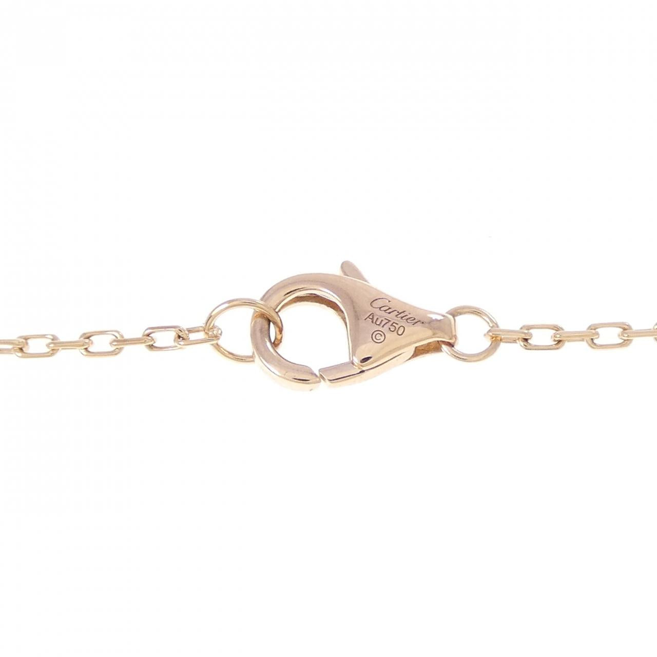 カルティエ トリニティ 18K ダイヤモンドネックレス