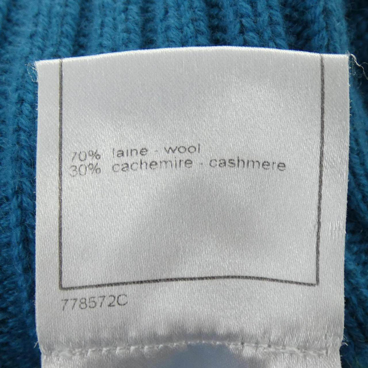 シャネル カシミヤ混ニット