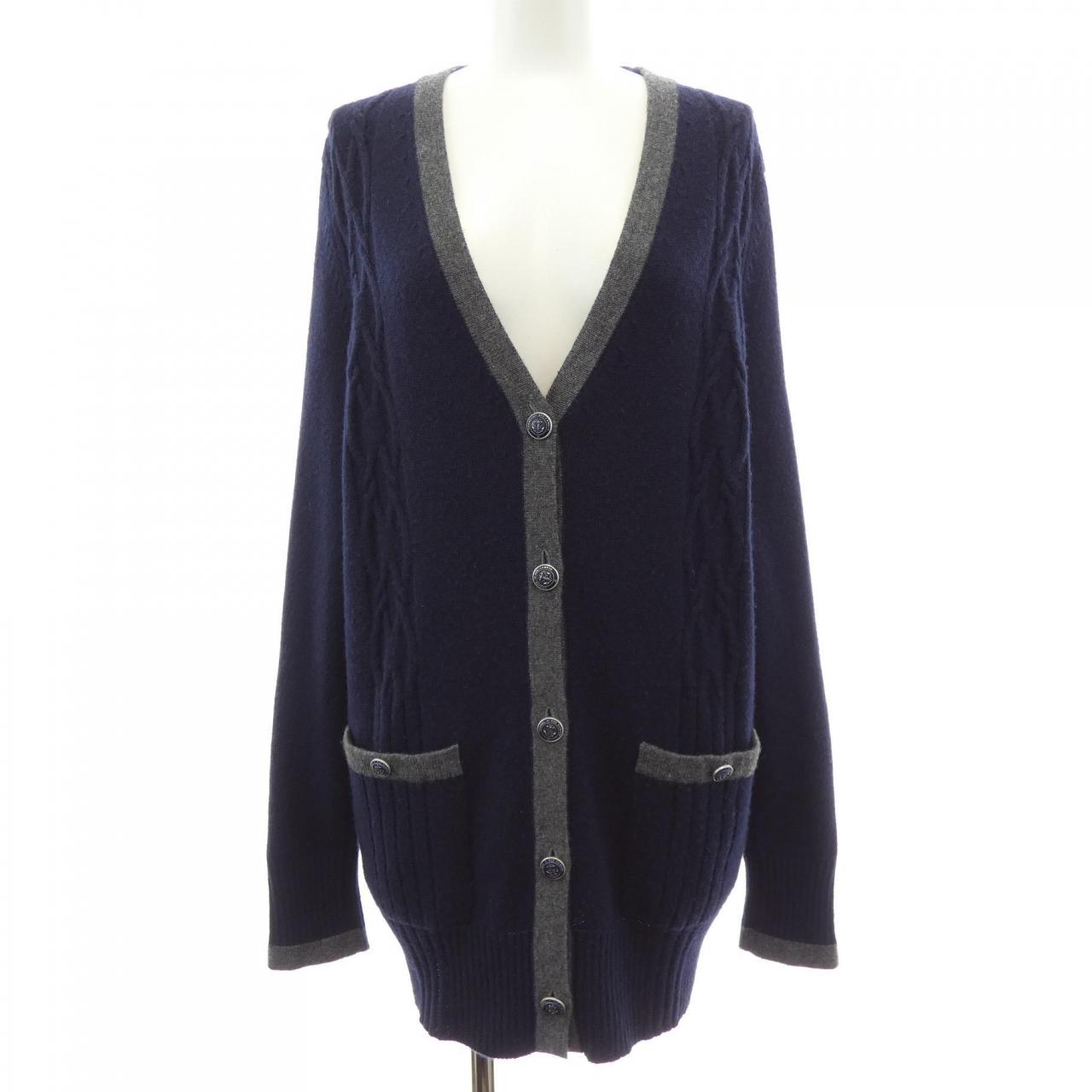 シャネル カシミヤロングカーディガン