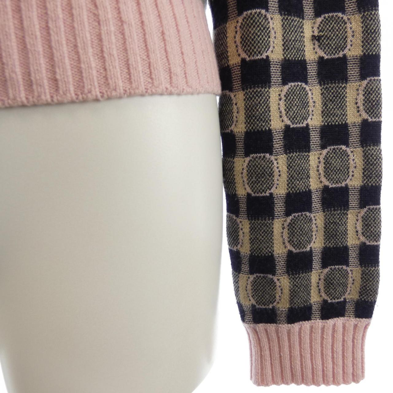 シャネル カシミヤ混カーディガン