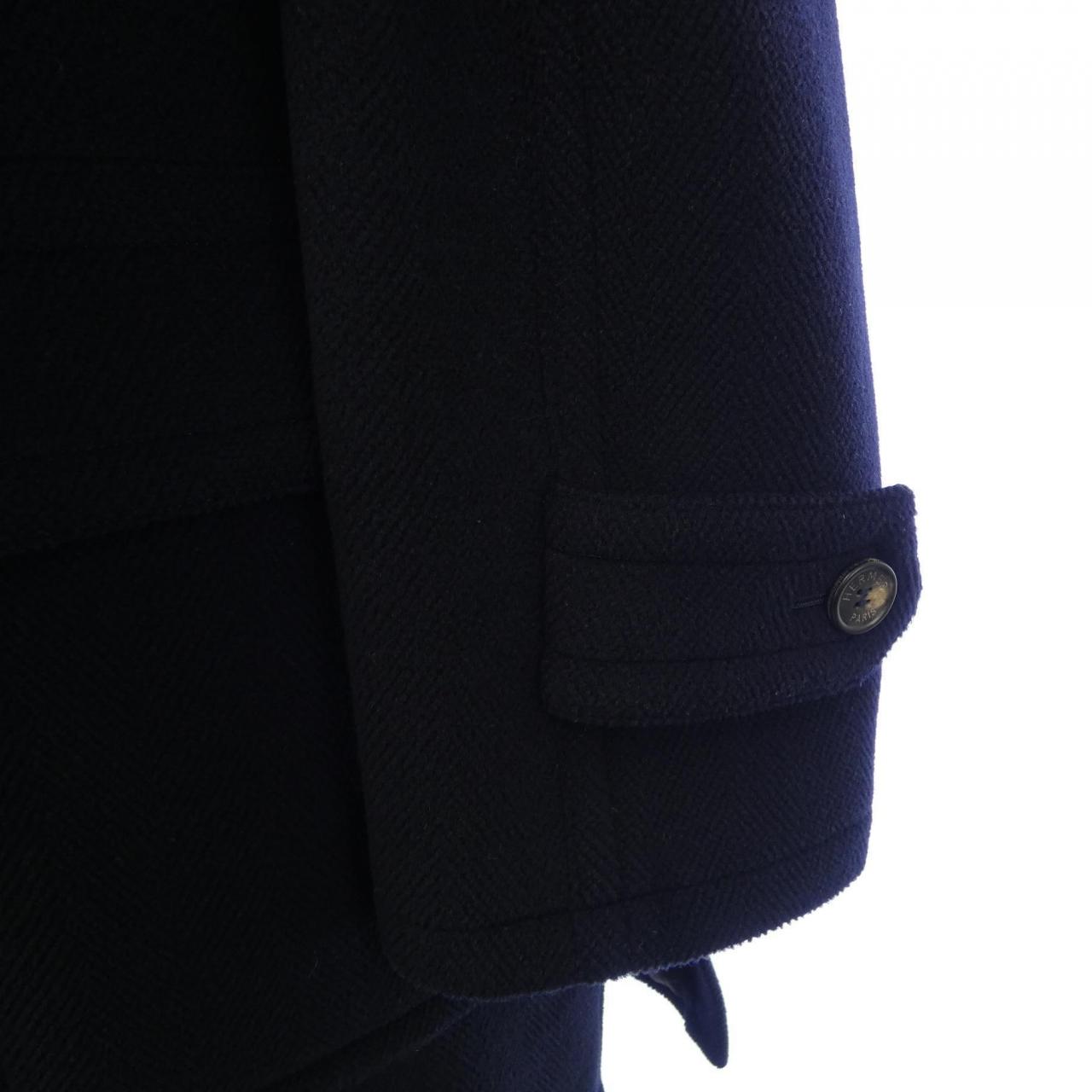 エルメス ウールレーヨンコート
