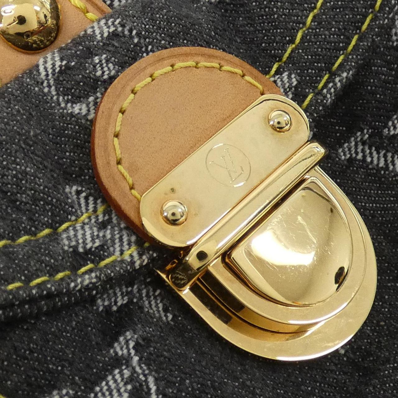 ルイヴィトン モノグラム デニム パッチワーク スピーディ ボストンバッグ