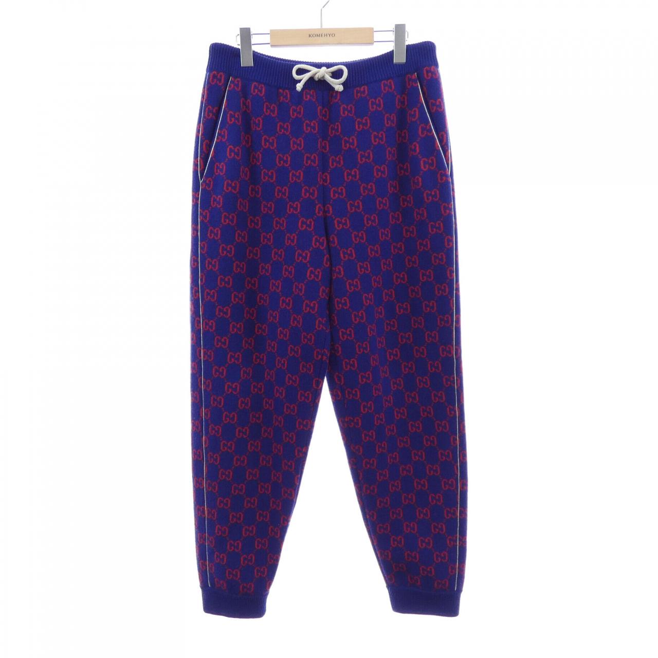グッチ カシミヤ混パンツ