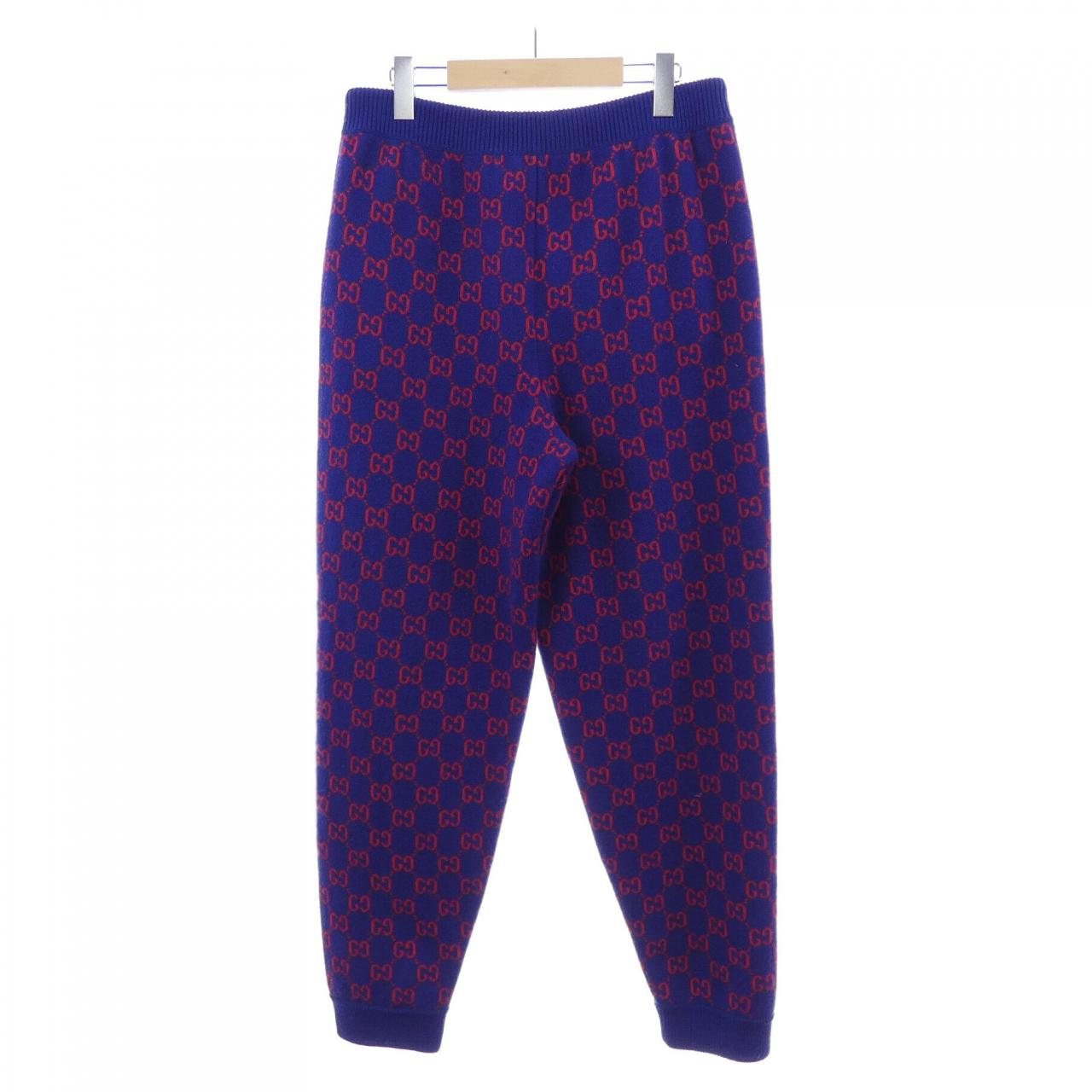 グッチ カシミヤ混パンツ