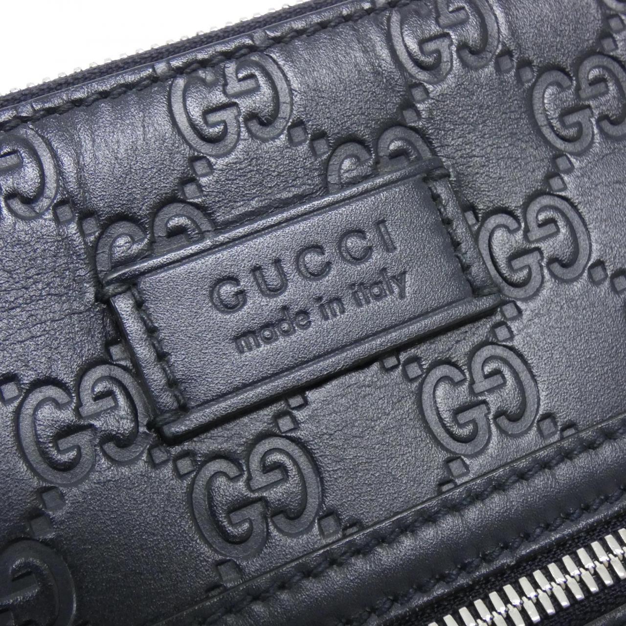 グッチ グッチシグネチャーレザー ショルダーバッグ