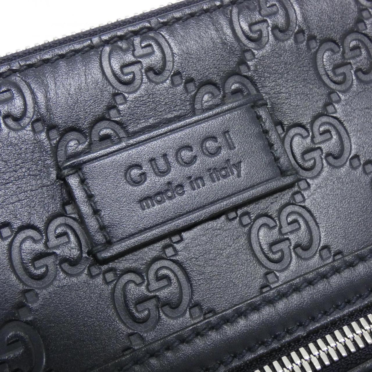 グッチ グッチシグネチャーレザー ショルダーバッグ