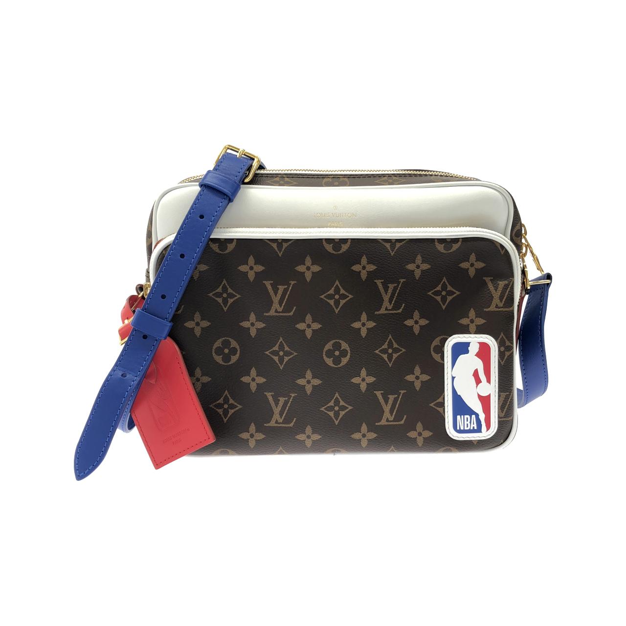 ルイヴィトン LVxNBA ナイル モノグラム コーティングキャンバス ショルダーバッグ