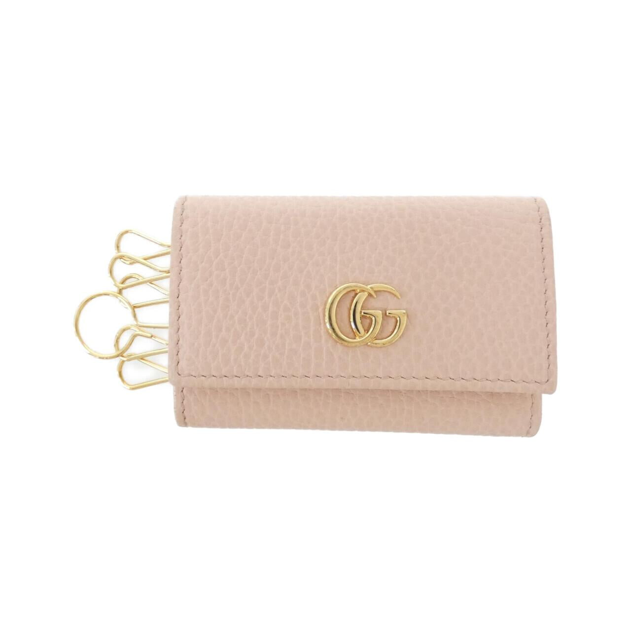 グッチ PETIT MARMONT レザーキーケース