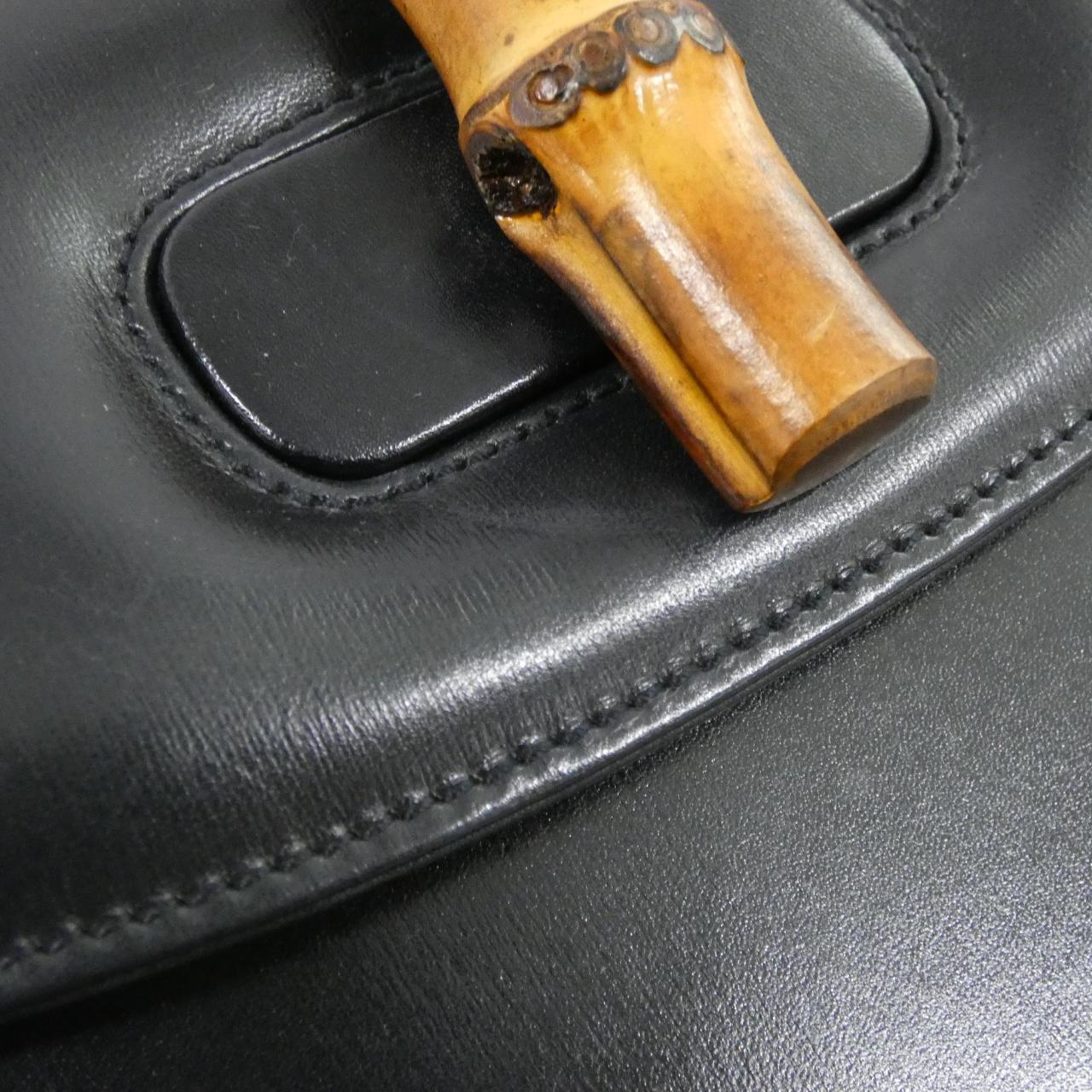 グッチ レザーショルダーバッグ