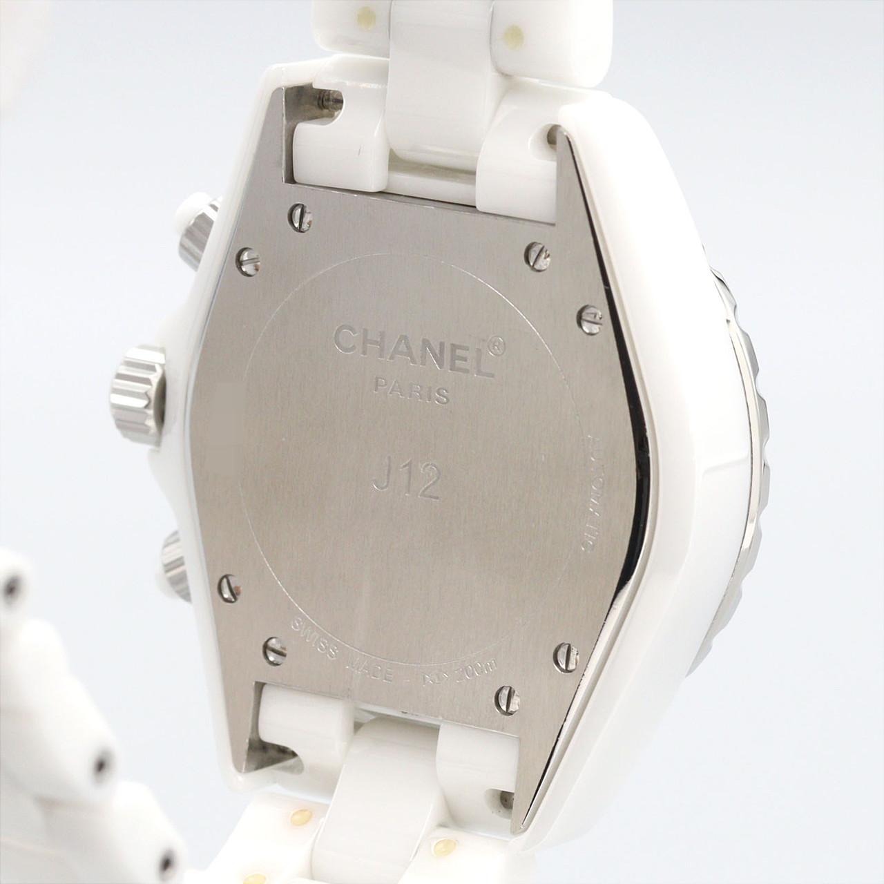 シャネル J12 クロノグラフ セラミック 自動巻
