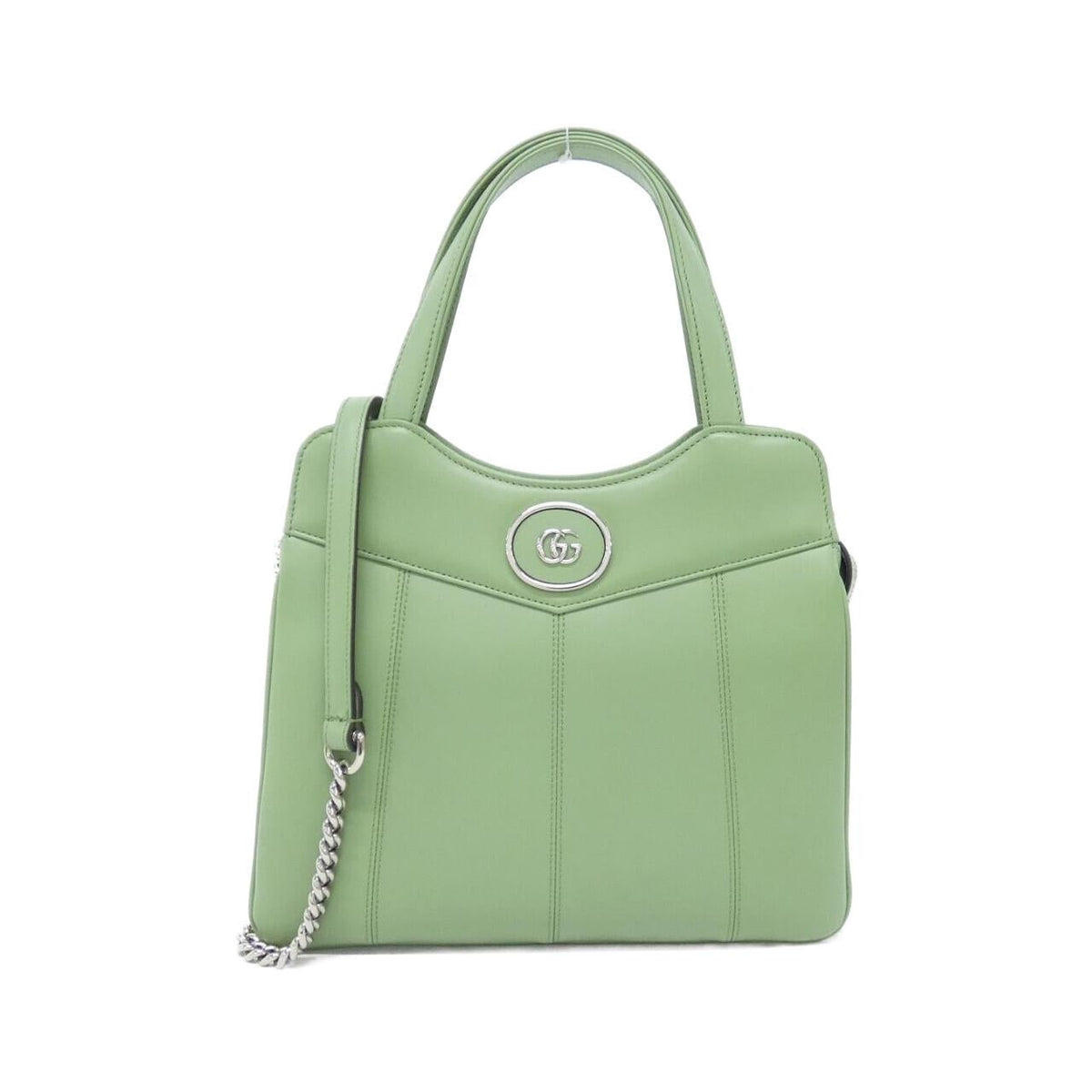 グッチ PETITE GG レザーショルダーバッグ