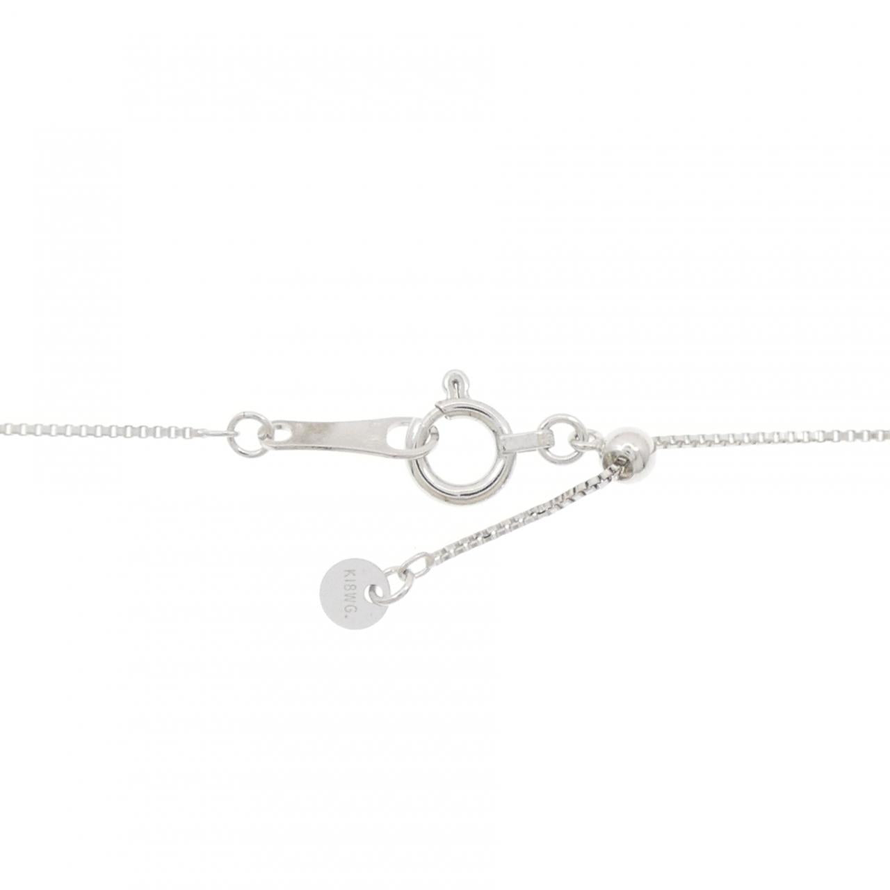 Au750トルマリンダイヤモンドネックレス