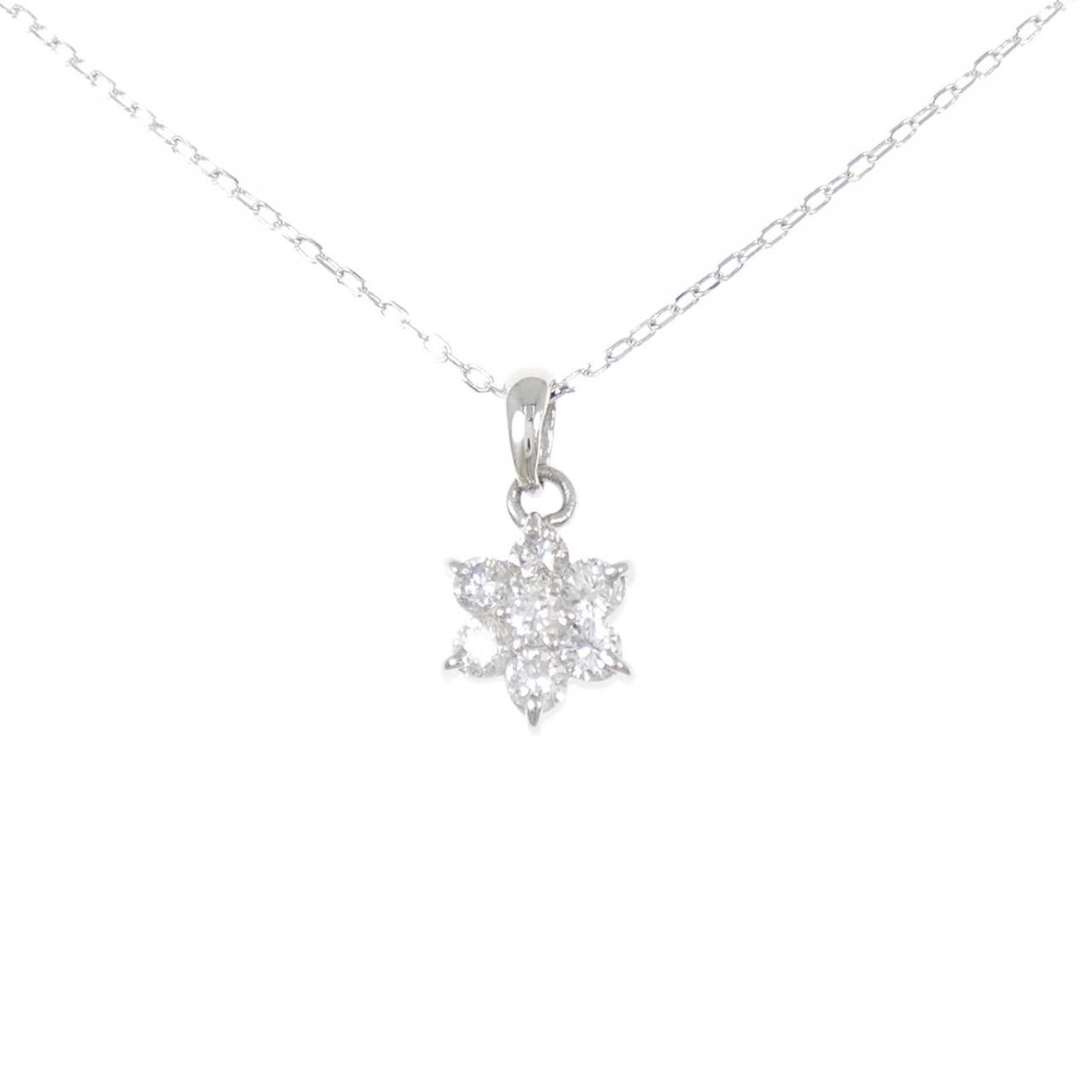 プラチナダイヤモンドネックレス