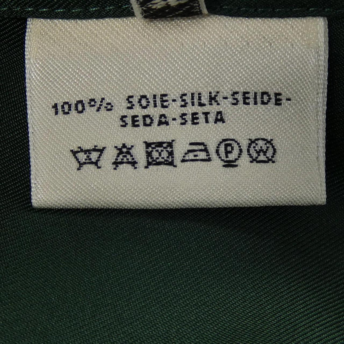 エルメス シルクシャツ